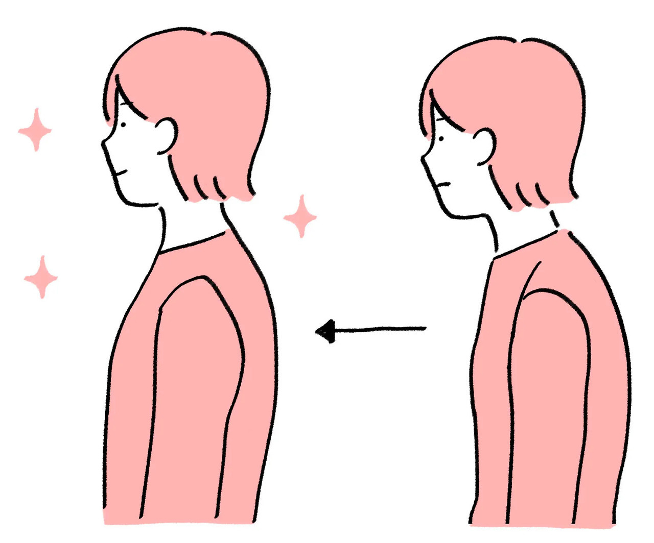 猫背矯正で正しい姿勢を維持する